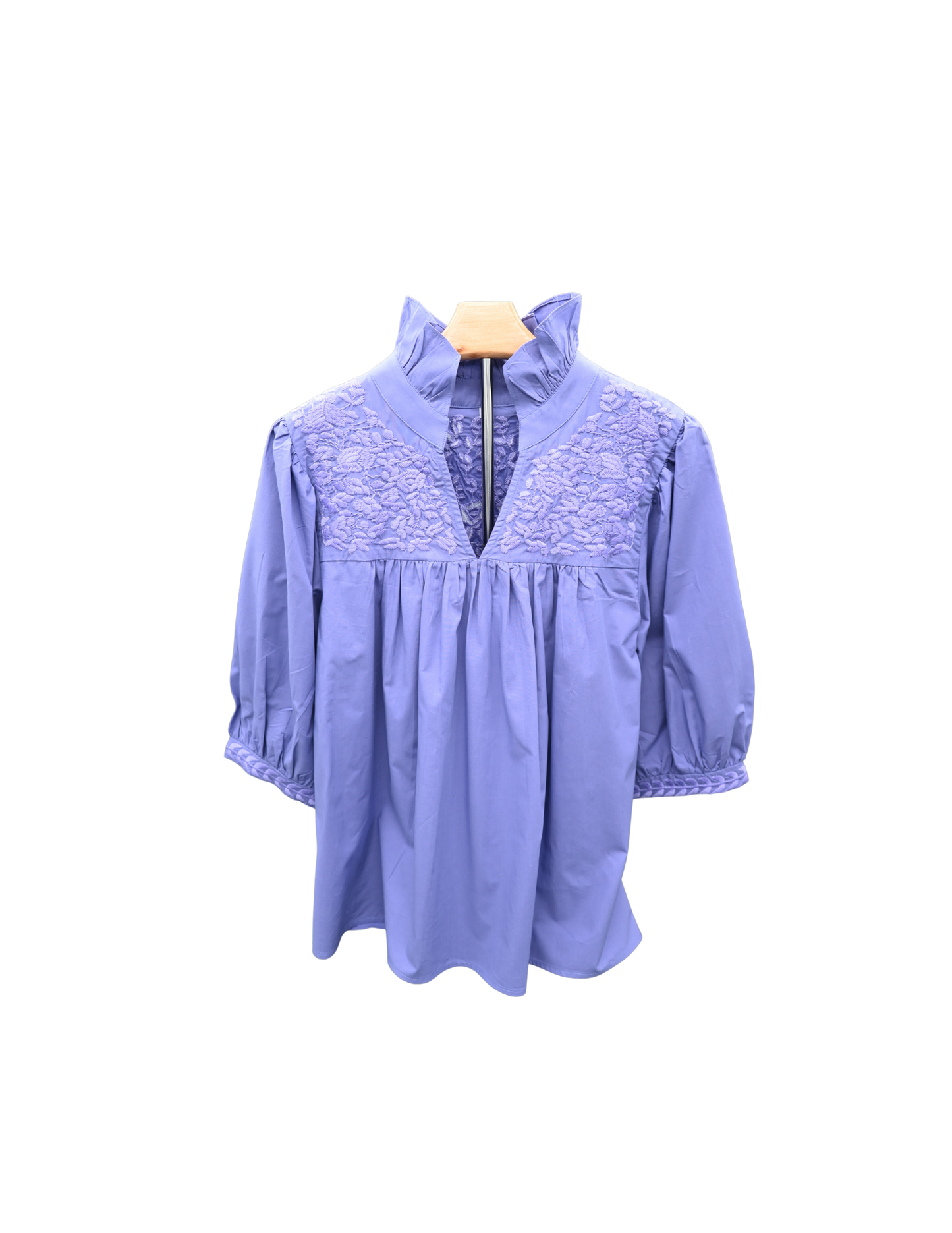 Double Lilac Tailgater Blouse