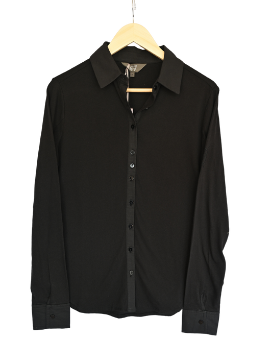 Fitted Black Shirt