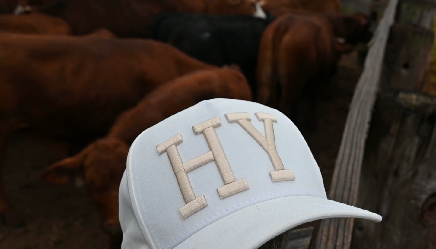 HY Embroidered Trucker Cap